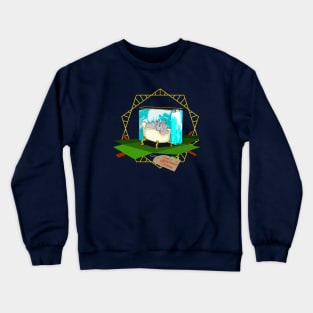 I want a hippo for Christmas Crewneck Sweatshirt